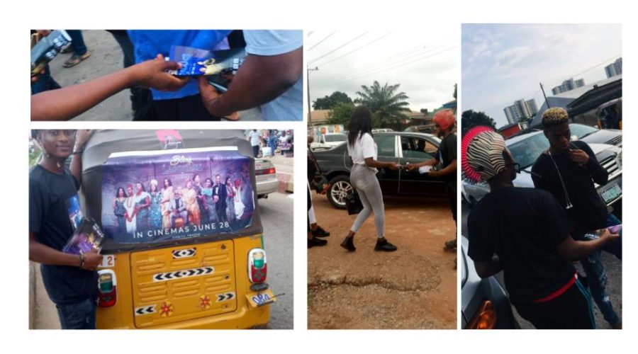 The Bling Lagosians – Street Marketing & Flyer Distribution – June, 2019