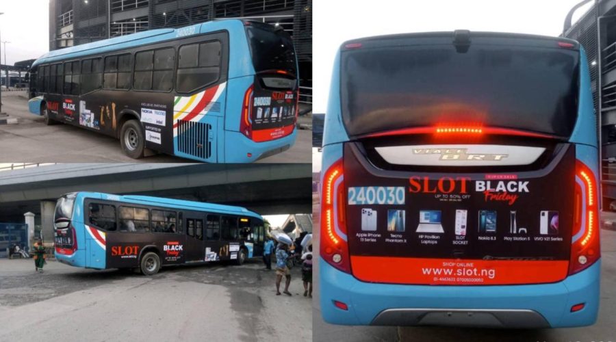 BRT Bus Branding – Advertise on any BRT Bus in Lagos.